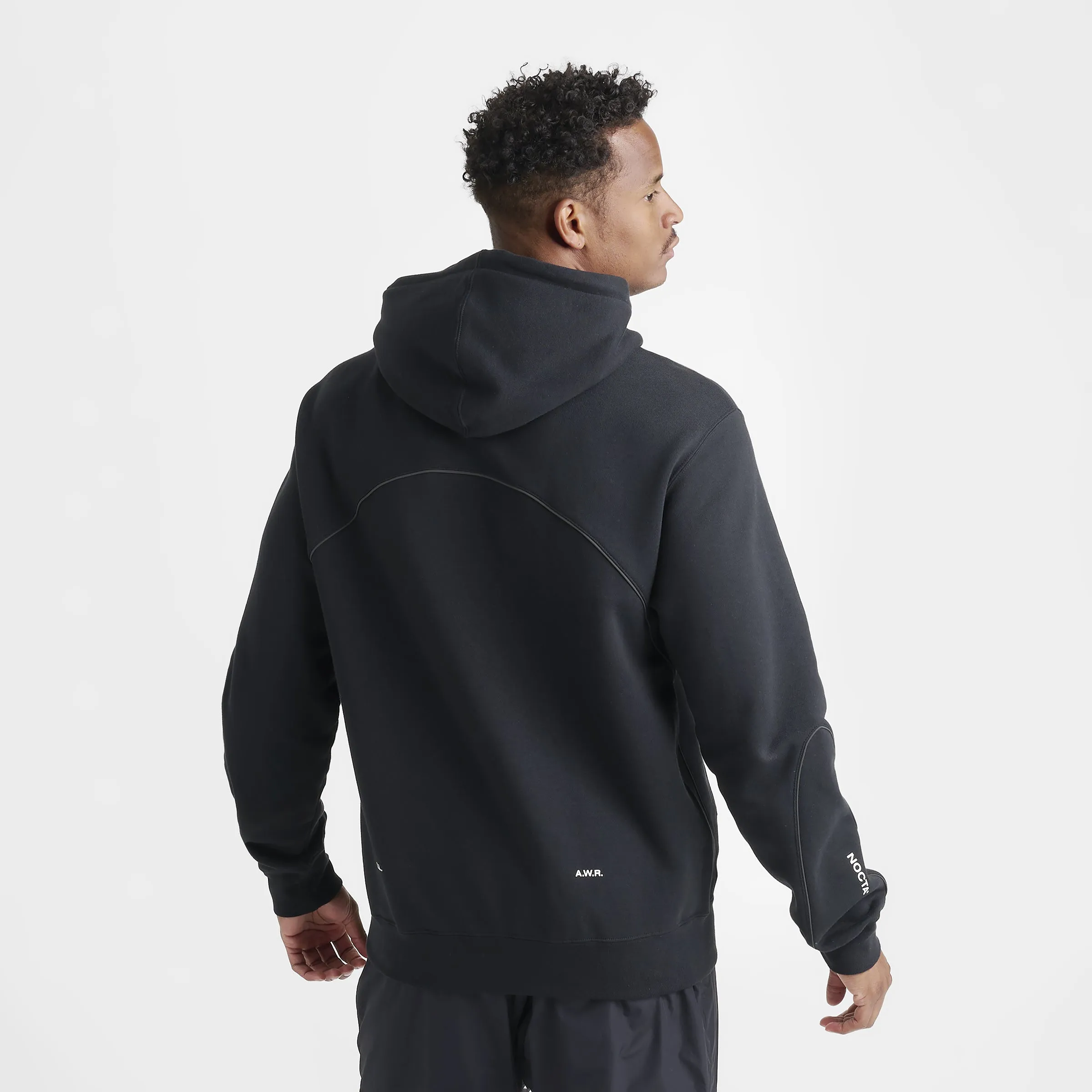 Nike NOCTA Cardinal Fleece Pullover Hoodie Black / White sold by JD Sports product image thumbnail 2