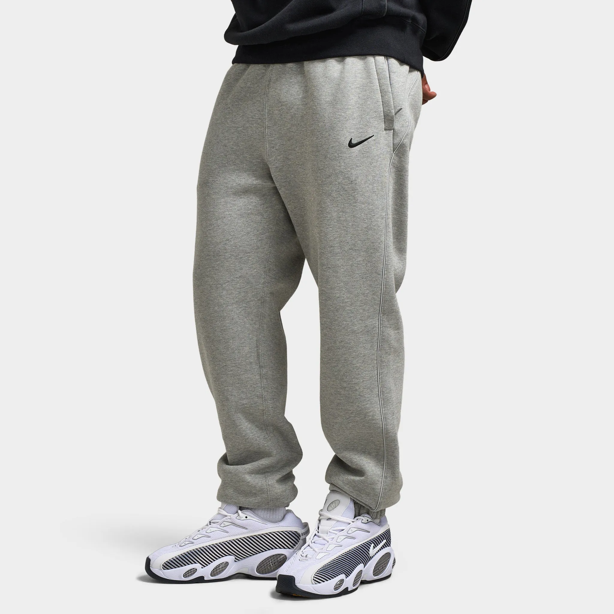 Nike NOCTA Cardinal Fleece Sweatpants Dark Heather Grey / Black sold by JD Sports product image thumbnail 3