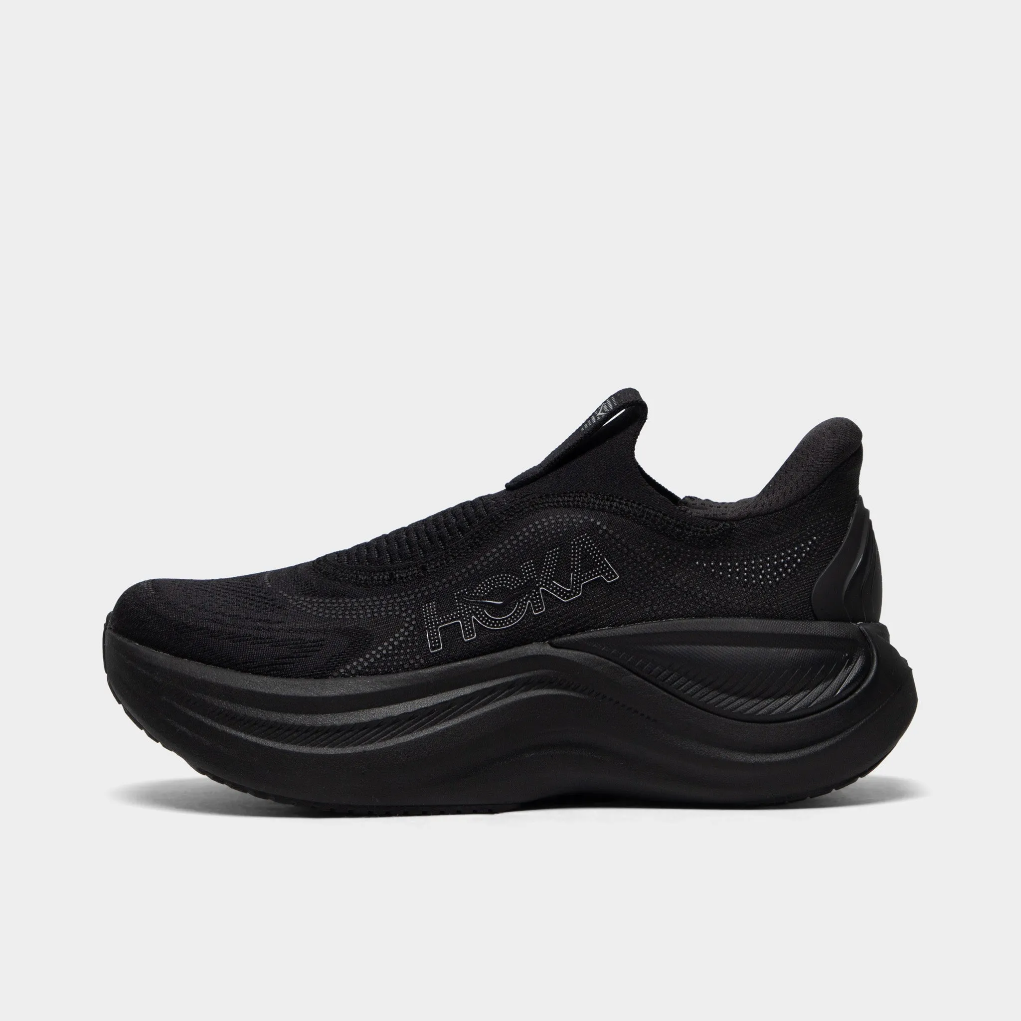 HOKA Women's Skyward Laceless Black / Black sold by JD Sports