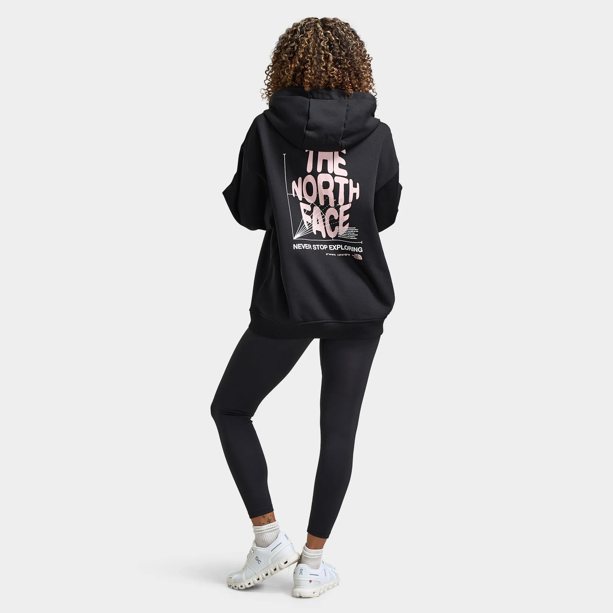 The North Face Women's Balanced Oversized Hoodie / Black sold by JD Sports product image thumbnail 5
