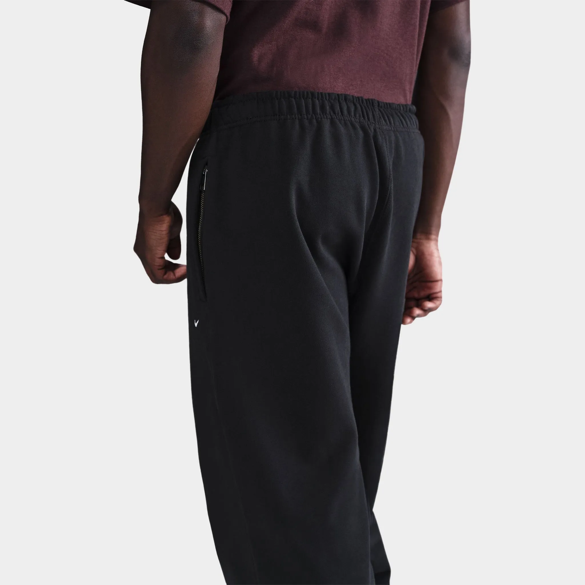 Nike Solo Swoosh Fleece Pants Black / White sold by JD Sports product image thumbnail 2