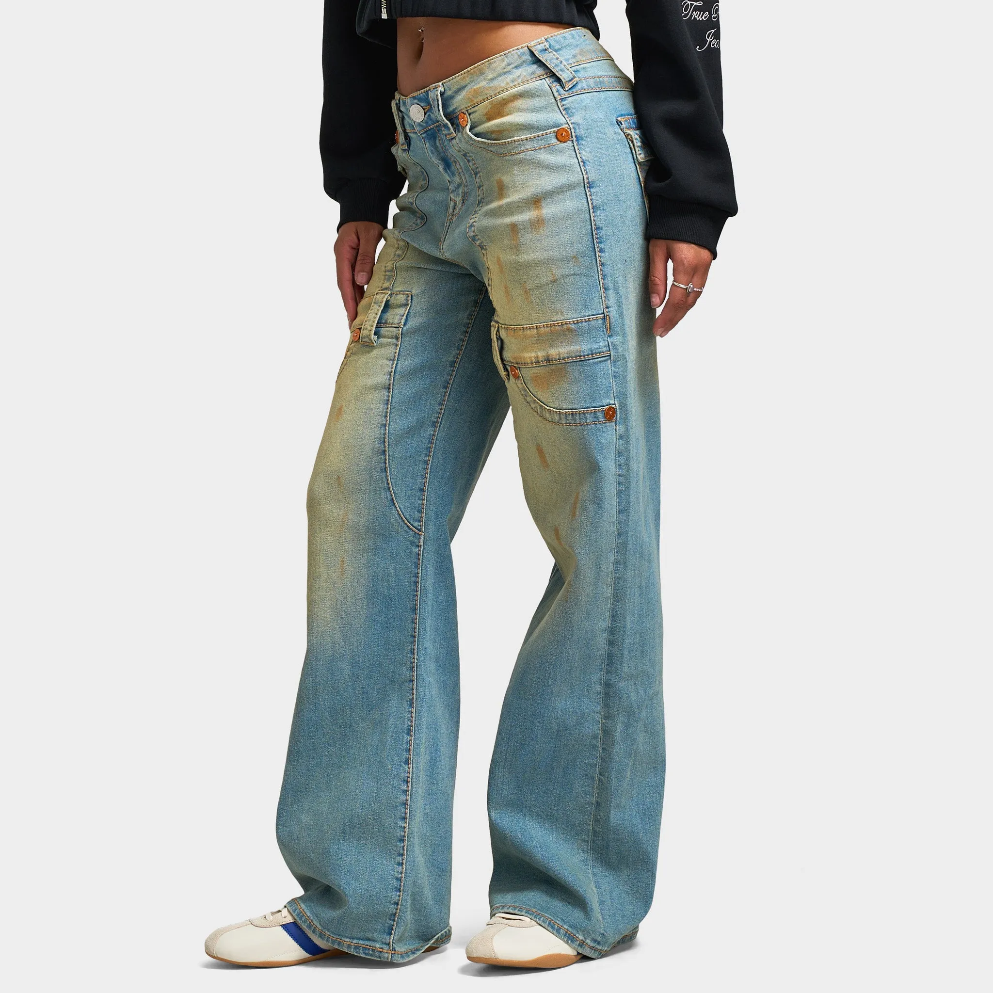 True Religion Women's Carpenter Bobbi Flap Big T / Winter Breeze sold by JD Sports product image thumbnail 3