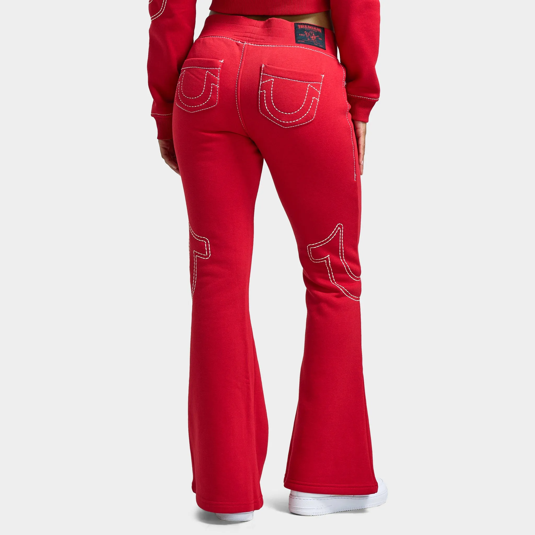 True Religion Women's Anniversary Big T Flare Pants / Scarlet Sage sold by JD Sports product image thumbnail 2