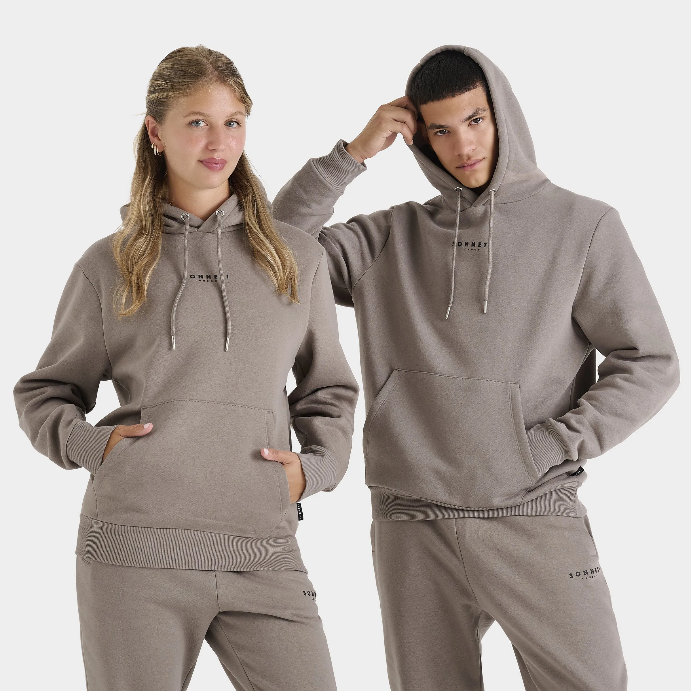 Sonneti London Hoodie / Driftwood sold by JD Sports