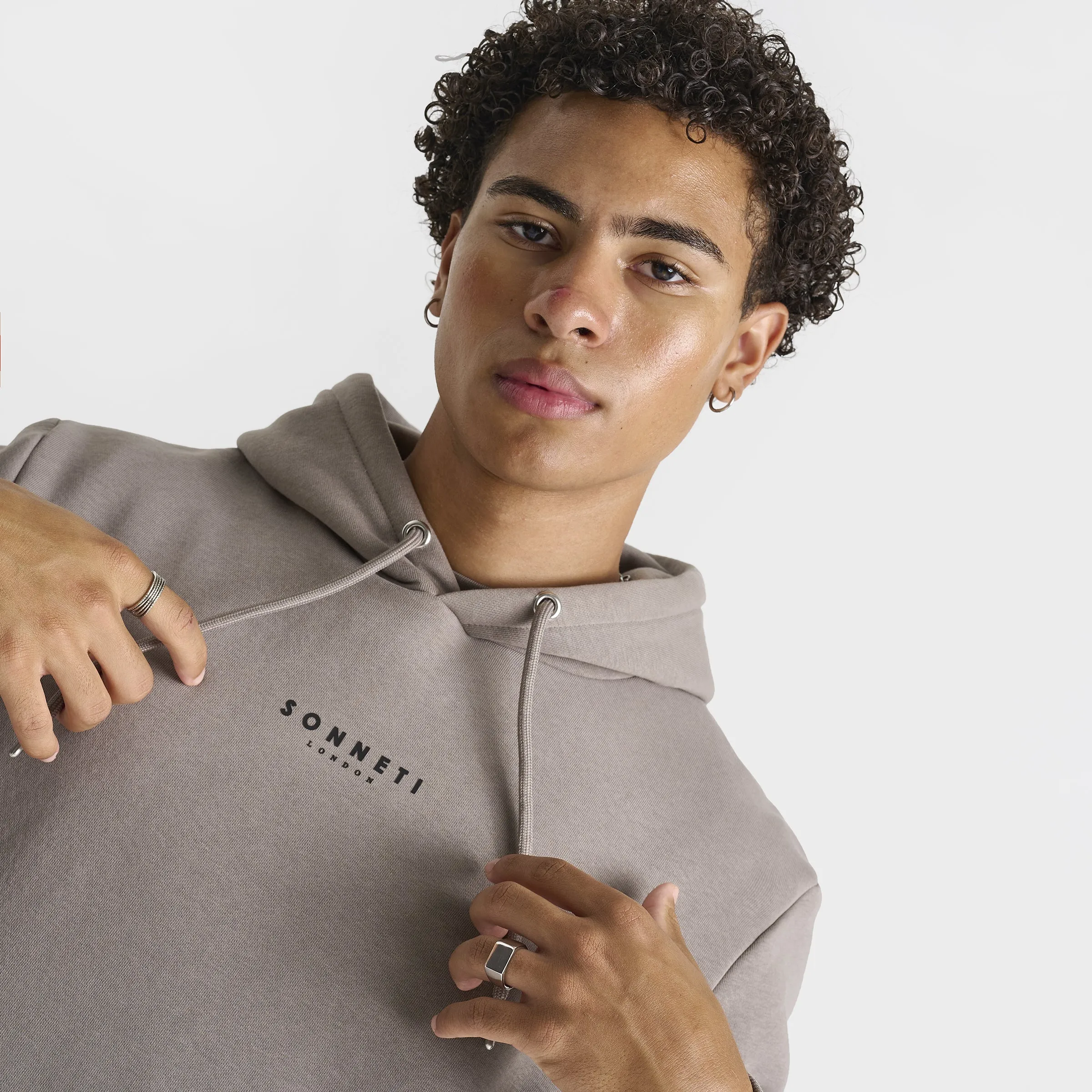 Sonneti London Hoodie / Driftwood sold by JD Sports product image thumbnail 5