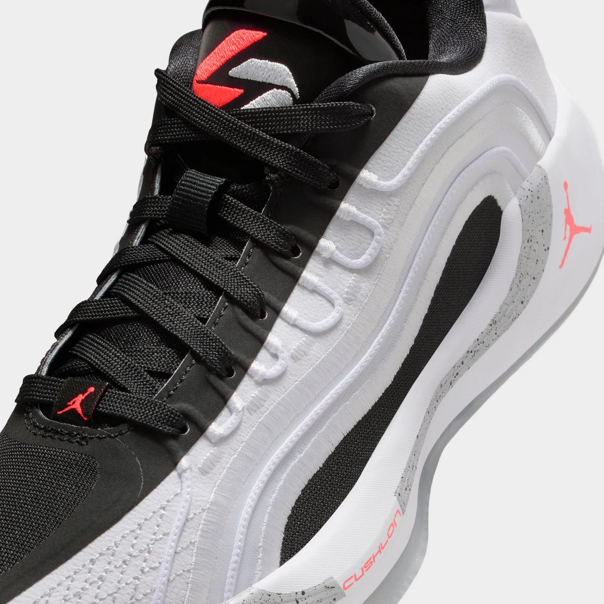 Jordan Luka 4 GS White / Bright Crimson - Black sold by JD Sports product image thumbnail 3