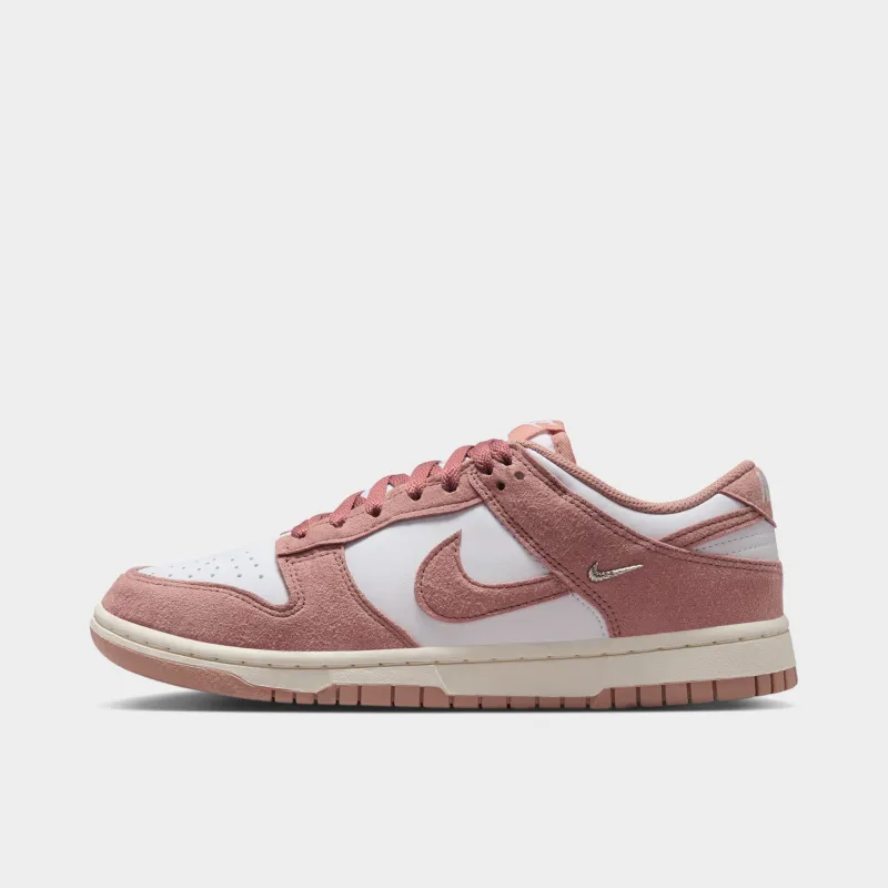 Nike Women's Dunk Low White / Particle Pink - Sail sold by JD Sports