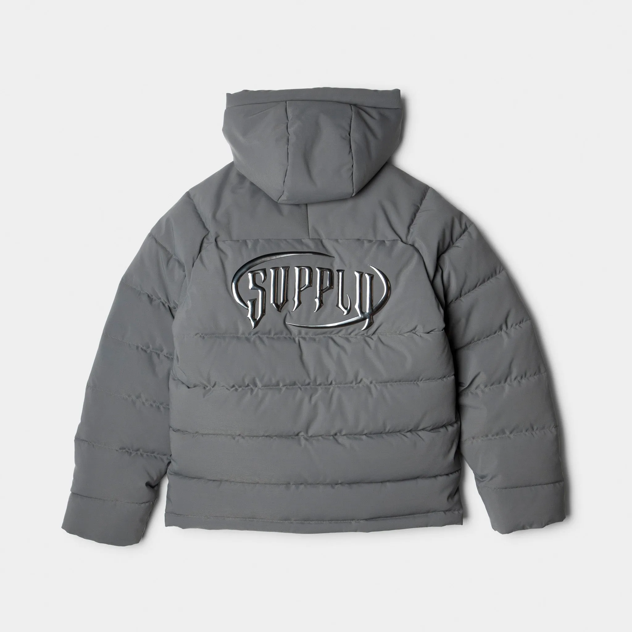 Supply & Demand Juniors' Hydro Padded Jacket / Dark Grey sold by JD Sports product image thumbnail 2