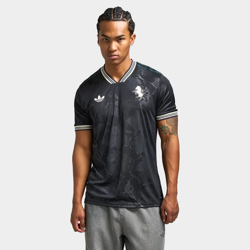 adidas Juventus 25/26 Third Jersey Aurora Black / Ecru Tint sold by JD Sports
