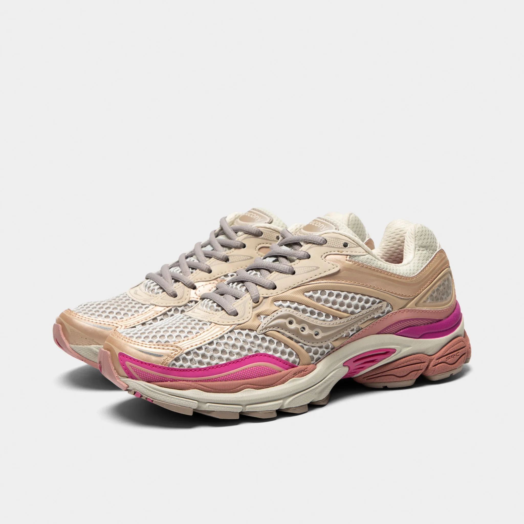 Saucony Women's Progrid Omni 9 Quartz / Fuschia sold by JD Sports product image thumbnail 2