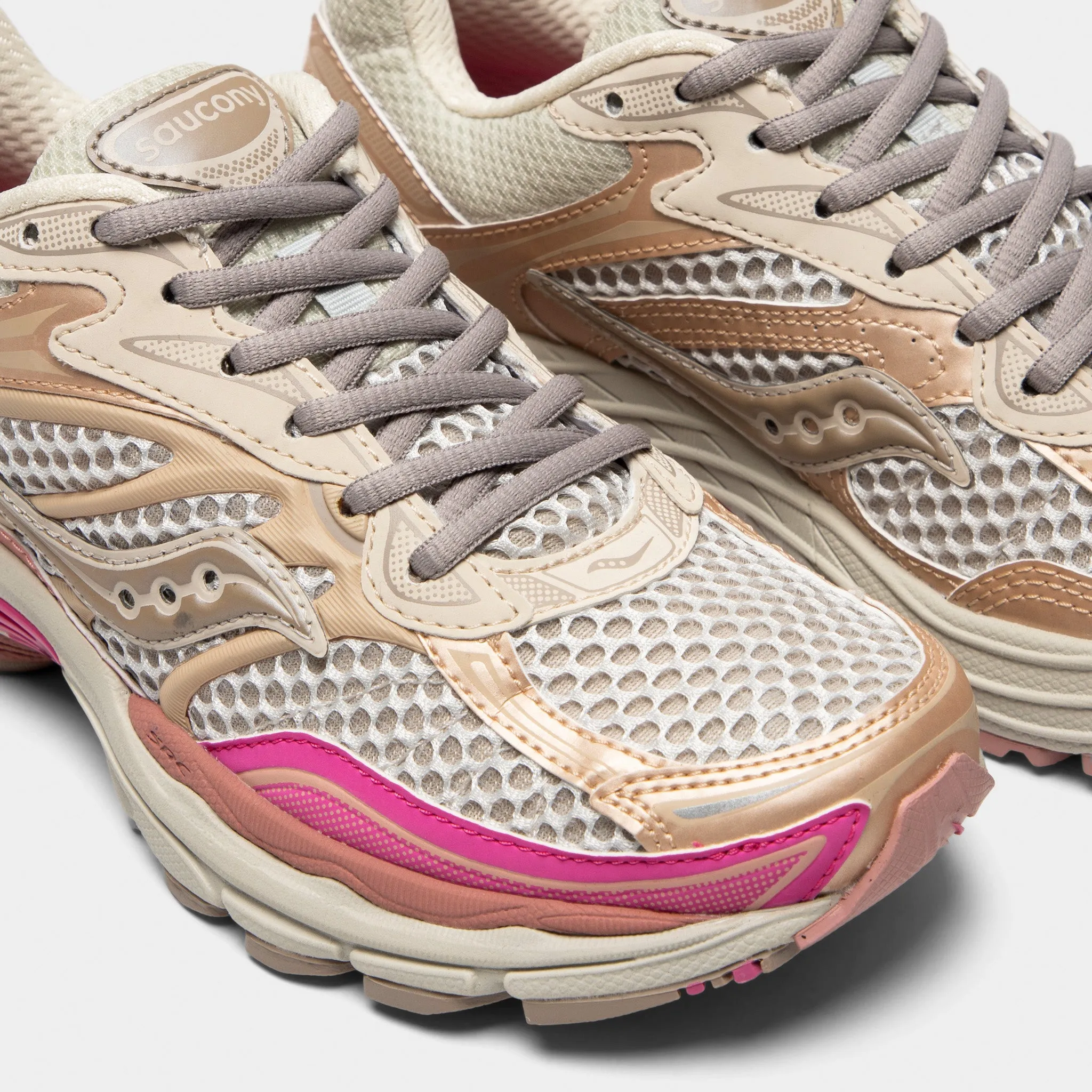 Saucony Women's Progrid Omni 9 Quartz / Fuschia sold by JD Sports product image thumbnail 3