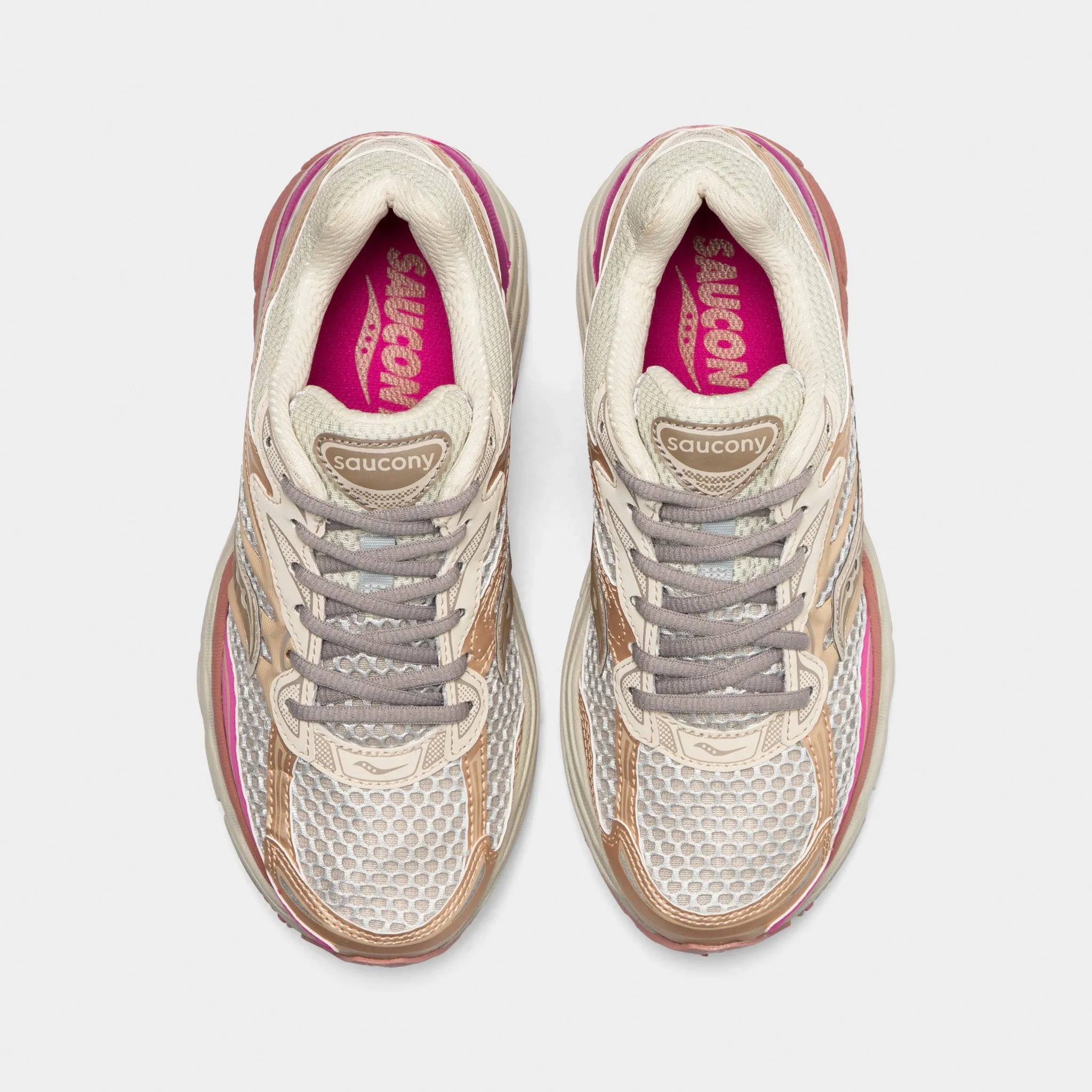 Saucony Women's Progrid Omni 9 Quartz / Fuschia sold by JD Sports product image thumbnail 5