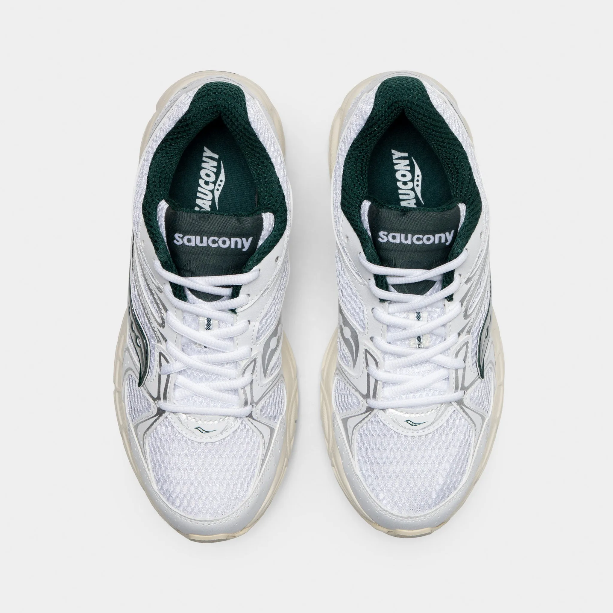 Saucony Women's Ride Millennium White / Pine sold by JD Sports product image thumbnail 5