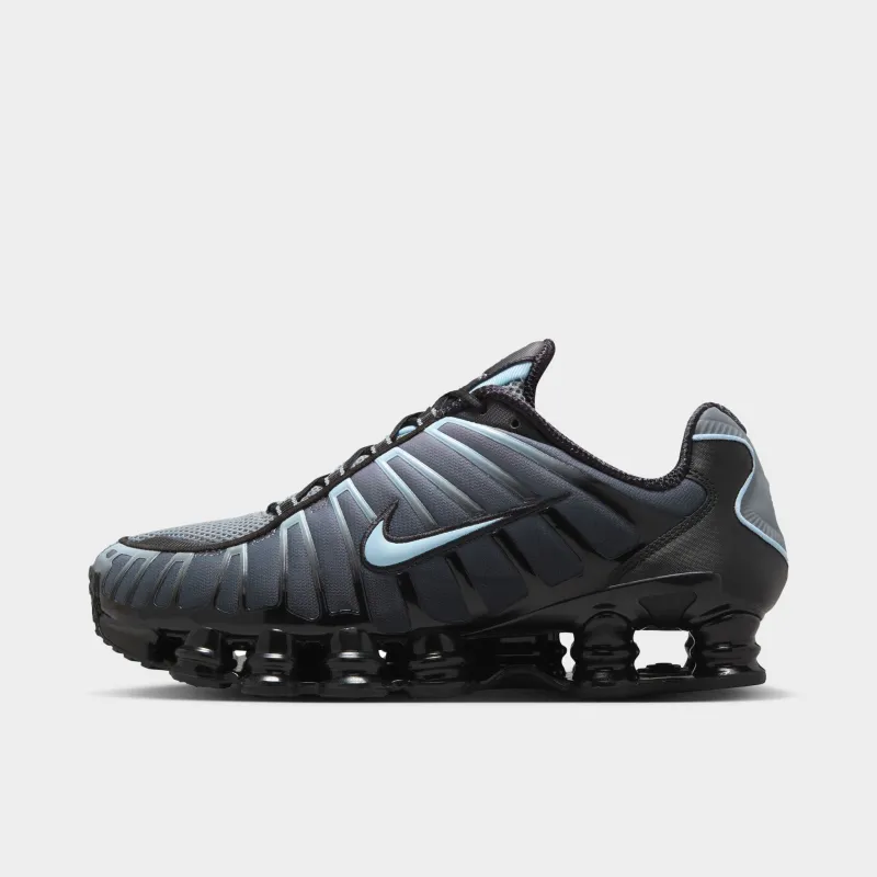 Nike Shox TL Black / Celestine Blue - Cool Grey sold by JD Sports