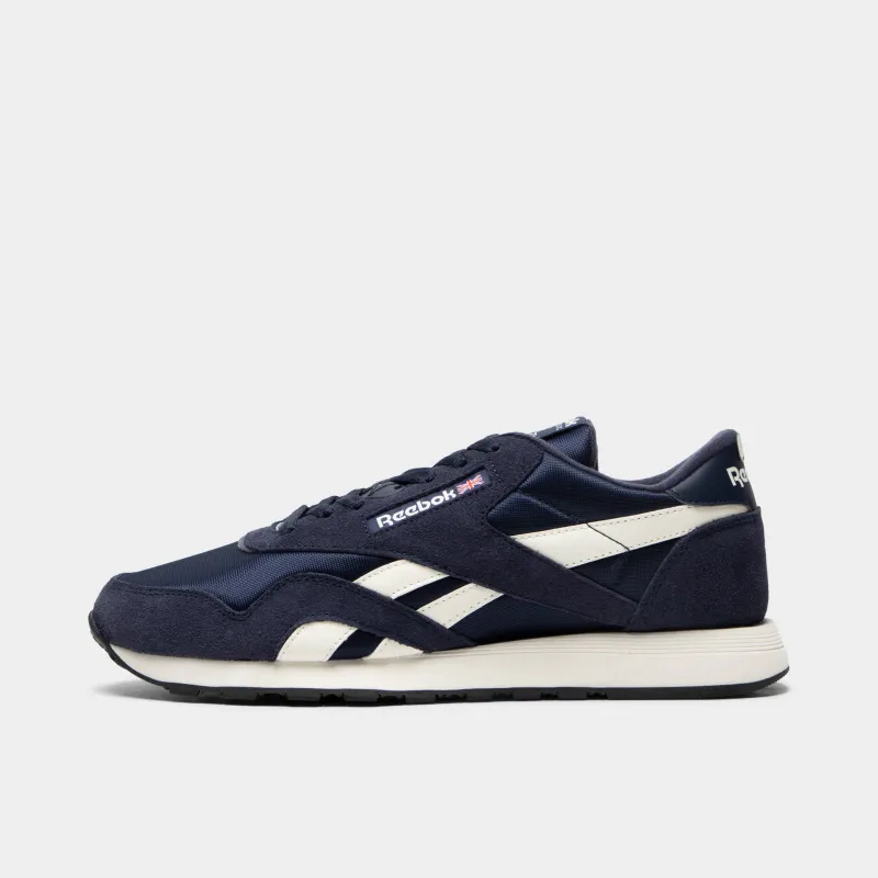 Reebok Classic Nylon Navy / White sold by JD Sports