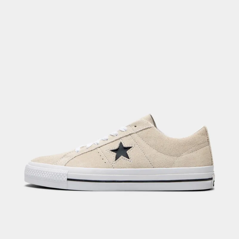 Converse One Star Pro Suede Egret sold by JD Sports