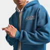 Supply & Demand Tripple Zip-Up Hoodie / Dark Denim sold by JD Sports