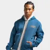 Supply & Demand Tripple Zip-Up Hoodie / Dark Denim sold by JD Sports