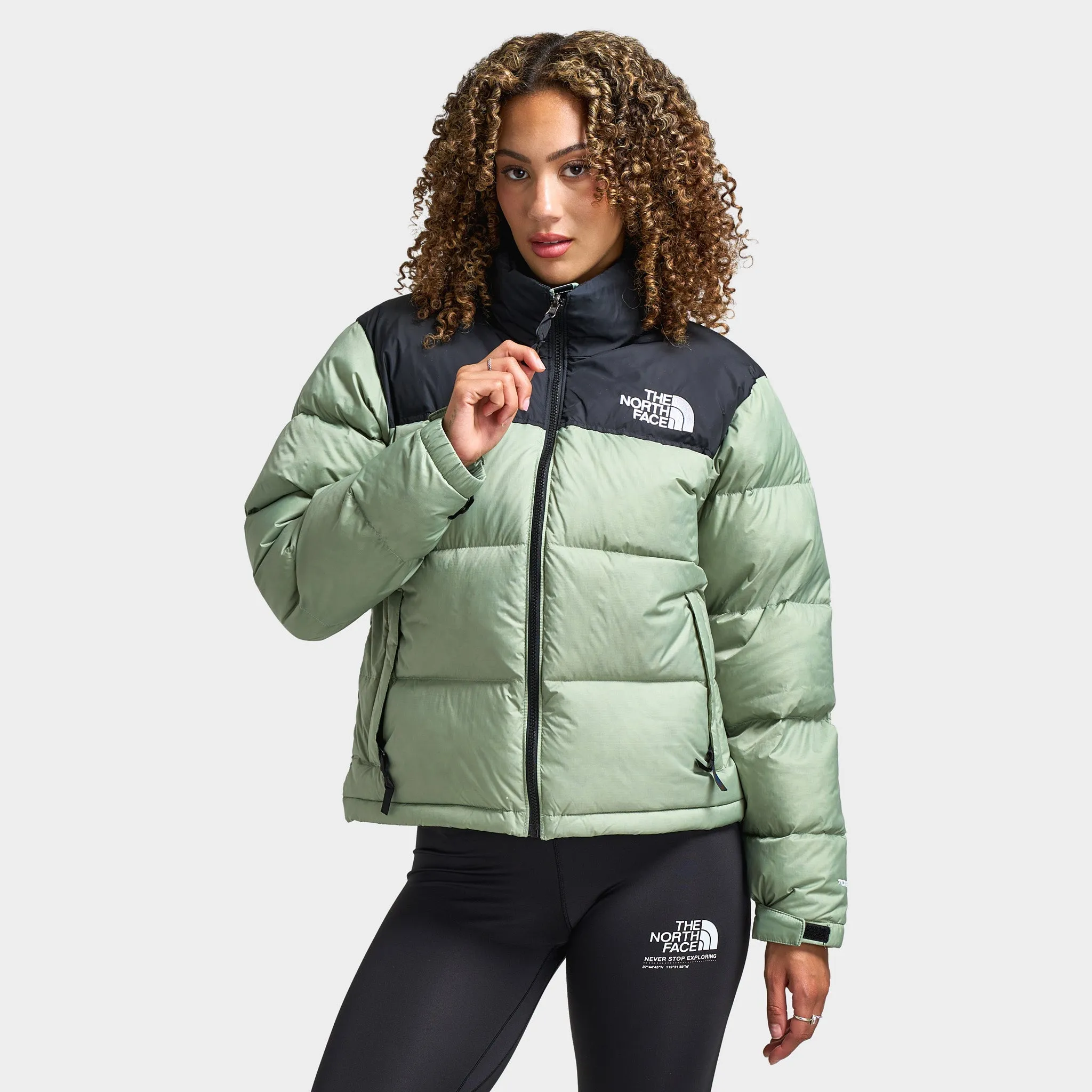 The North Face Women's 1996 Retro Nuptse Jacket / Slate Moss sold by JD Sports