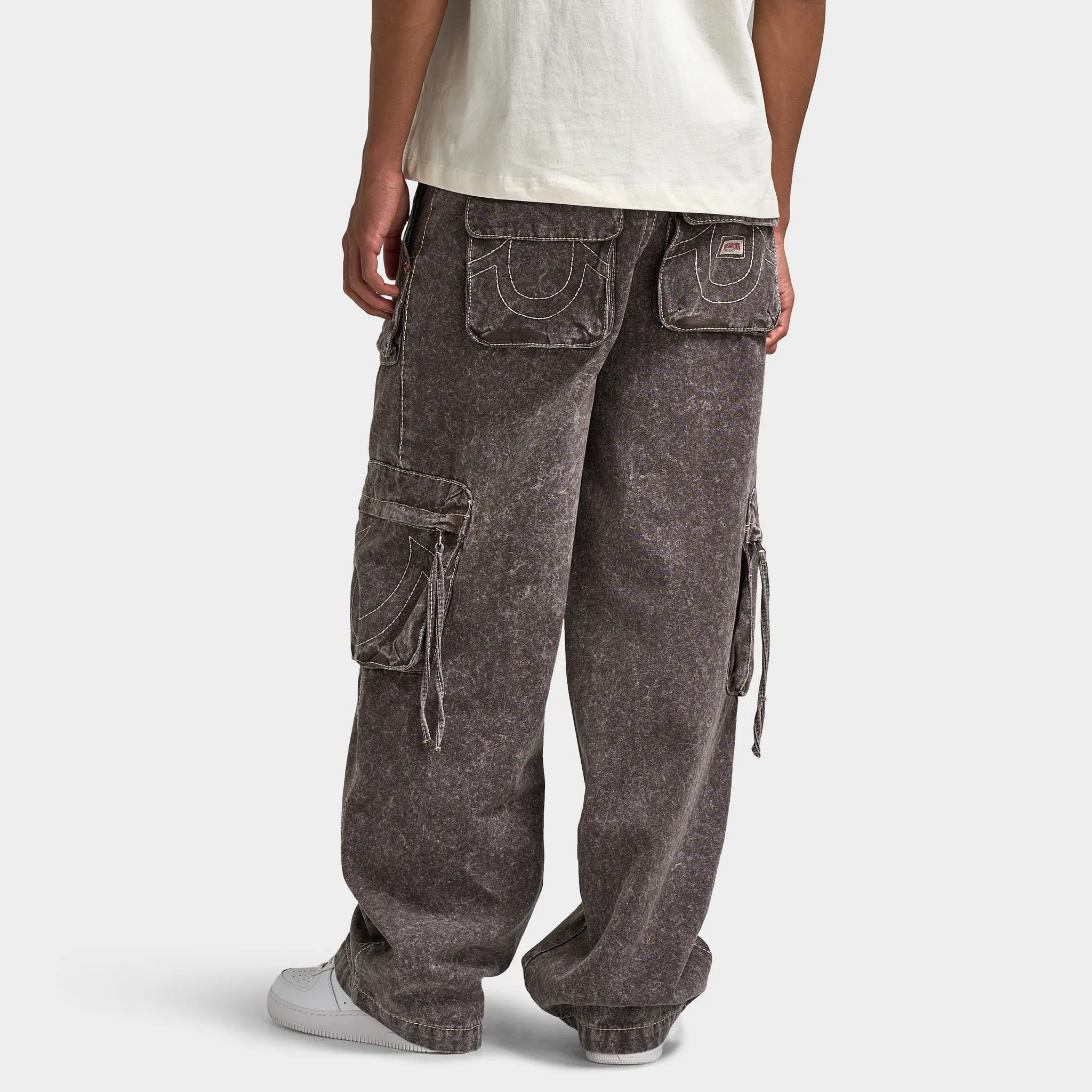 True Religion Big T Fashion Cargo Pant / Brown Acid Wash sold by JD Sports product image thumbnail 2