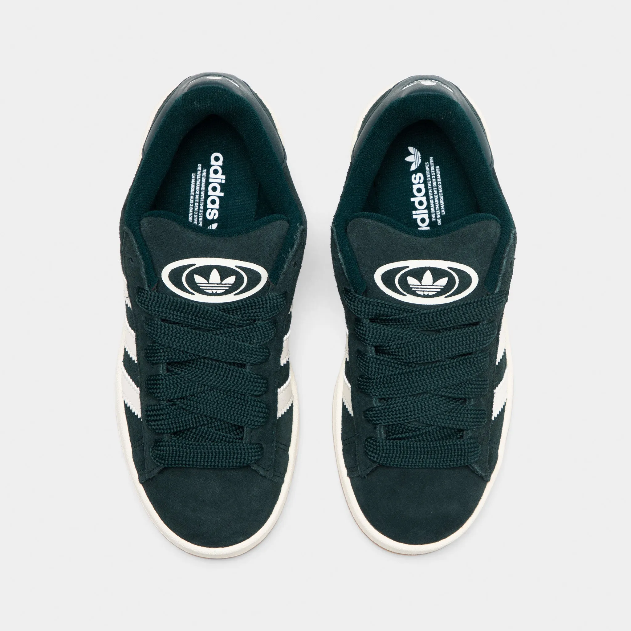 adidas Juniors' Campus 00s Aurora Ivy / White - Gum sold by JD Sports product image thumbnail 5