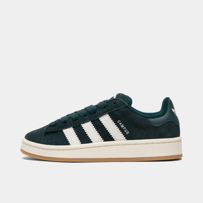 adidas Juniors' Campus 00s Aurora Ivy / White - Gum sold by JD Sports