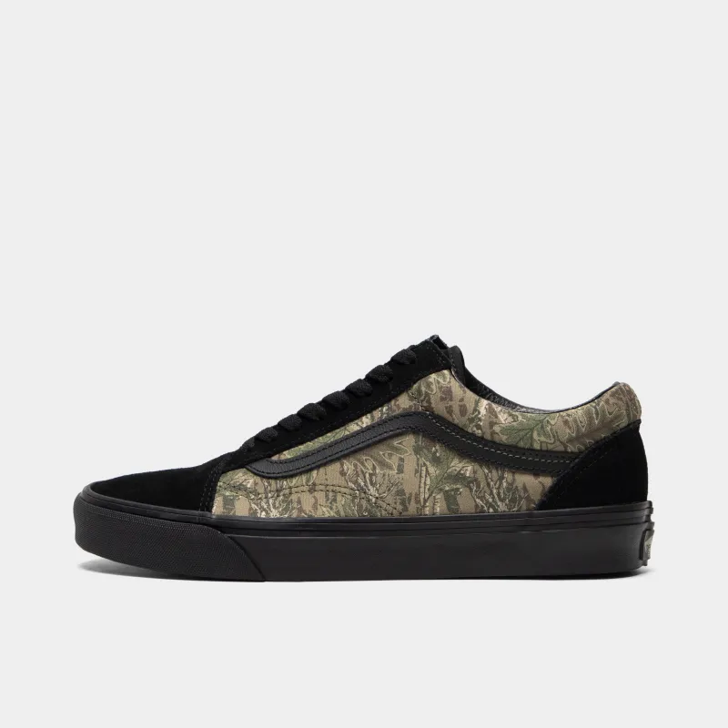 Vans Old Skool Black / Camo sold by JD Sports
