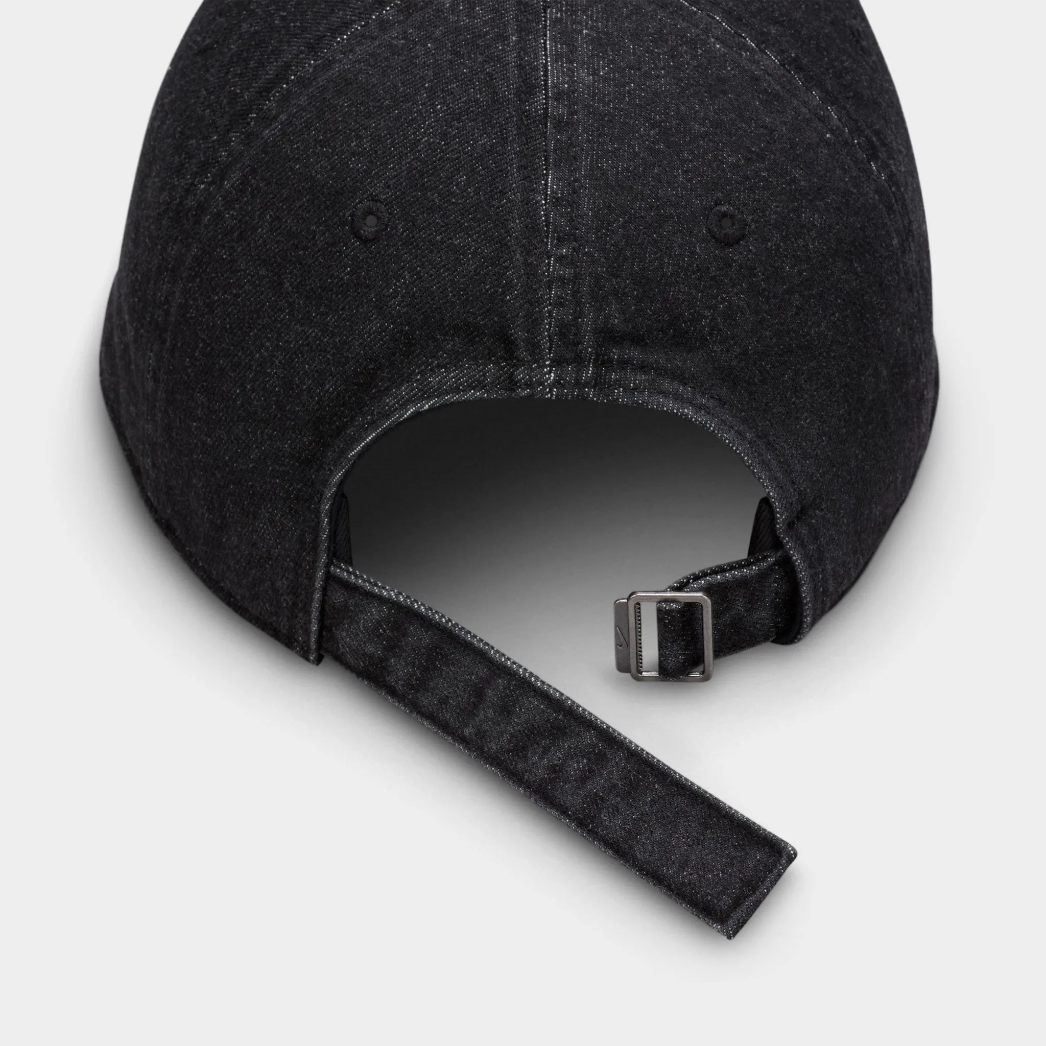 Nike Club Unstructured Denim Cap Black / White sold by JD Sports product image thumbnail 3