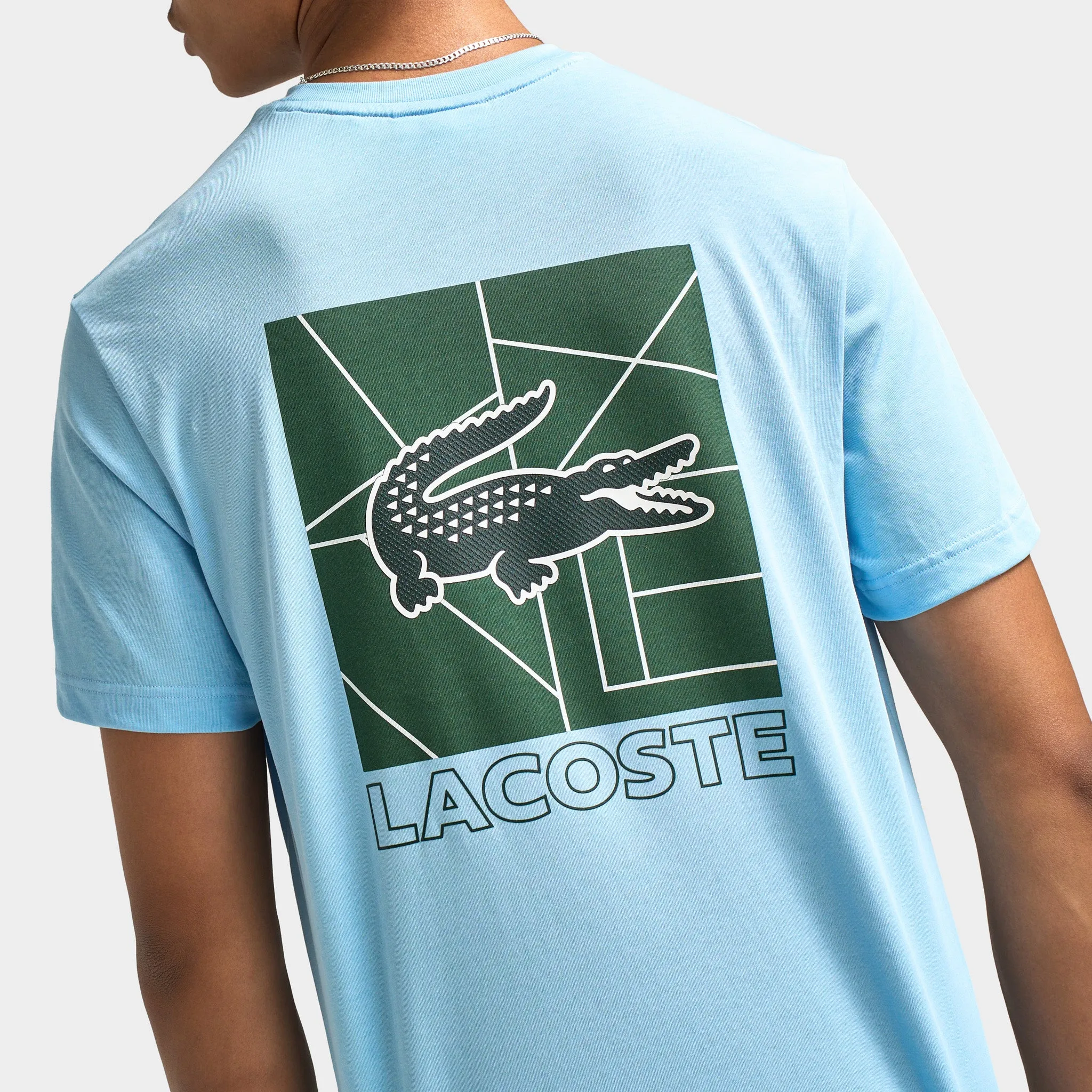 Lacoste BK Croc Graphic T-shirt / Overview sold by JD Sports product image thumbnail 4