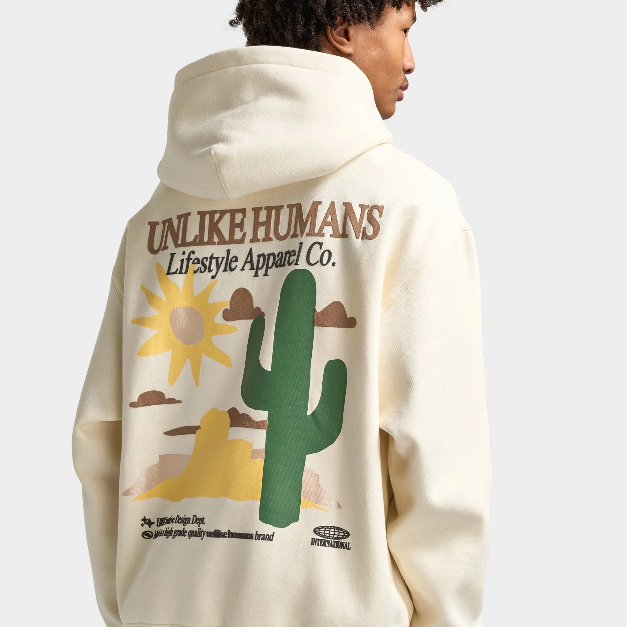 Unlike Humans Desert Hoodie / Tofu sold by JD Sports product image thumbnail 4
