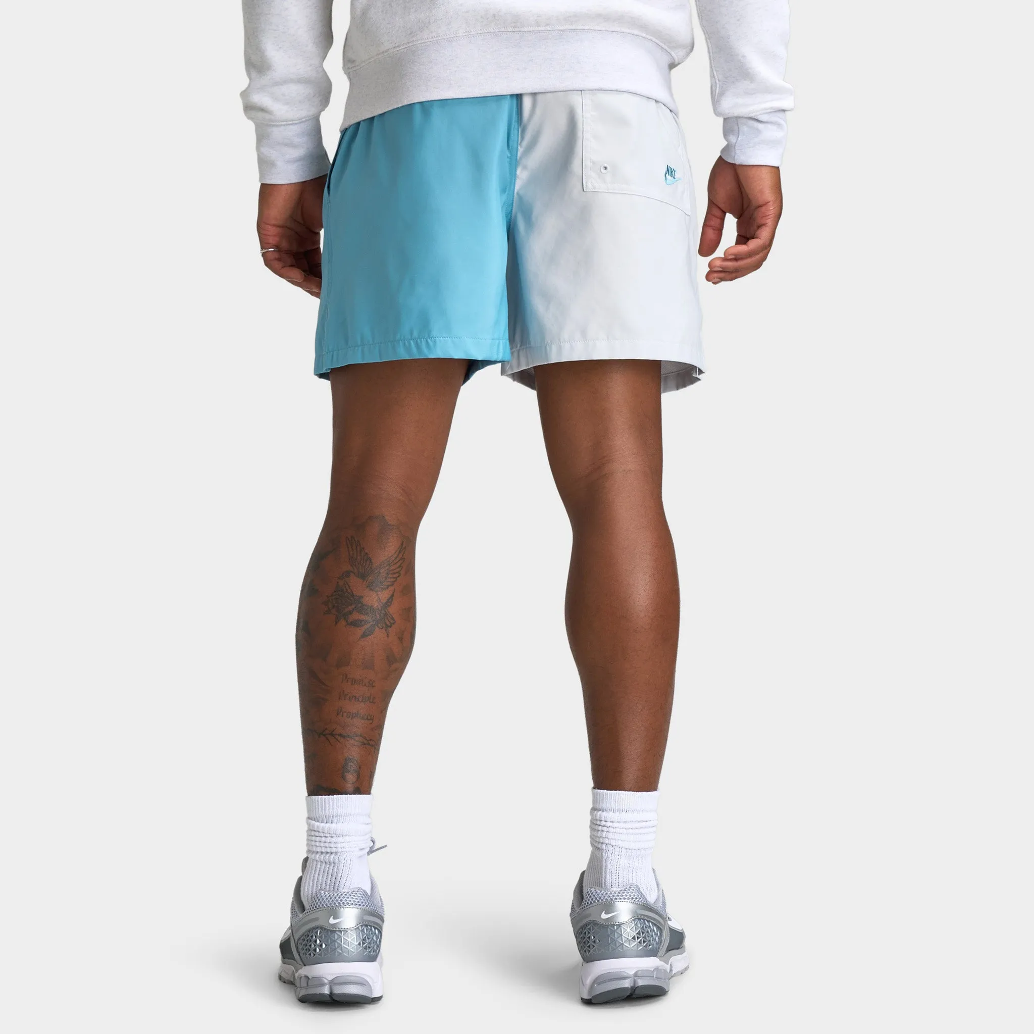 Nike Club 5" Flow Shorts Photon Dust / Denim Turq sold by JD Sports product image thumbnail 2