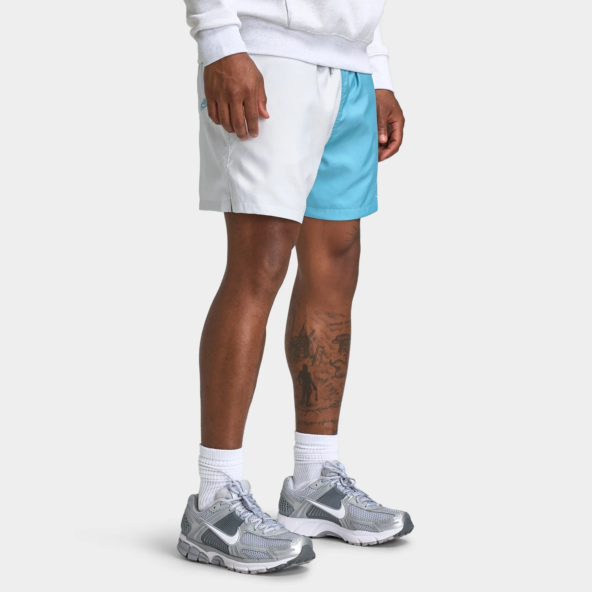 Nike Club 5" Flow Shorts Photon Dust / Denim Turq sold by JD Sports product image thumbnail 3