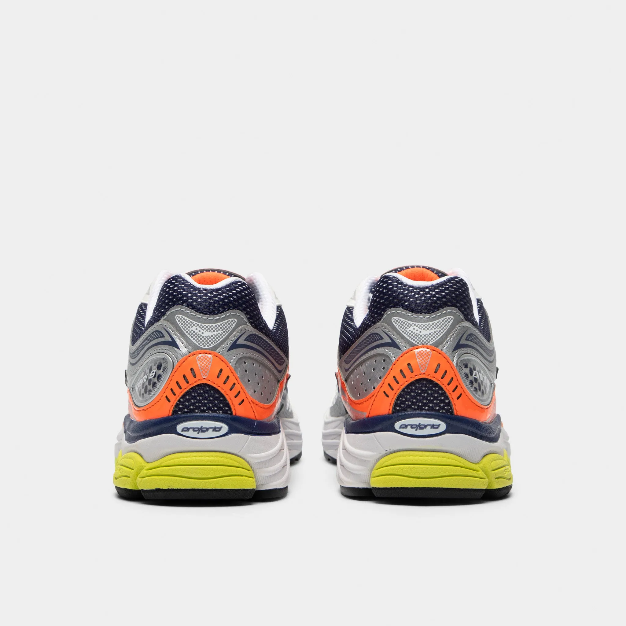 Saucony Omni Grid OG Silver / Navy - Orange sold by JD Sports product image thumbnail 4