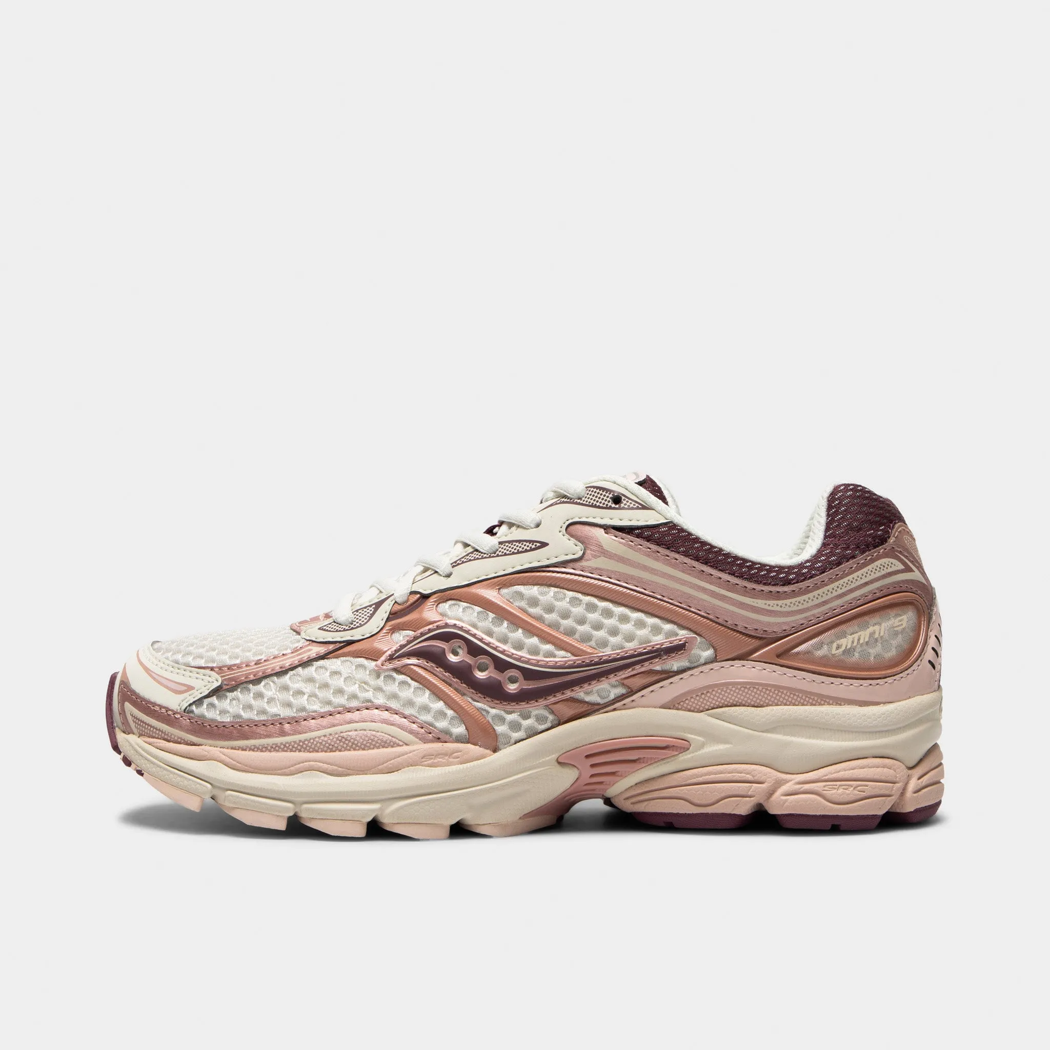 Saucony Women's Progrid Omni 9 Ivory / Peony sold by JD Sports