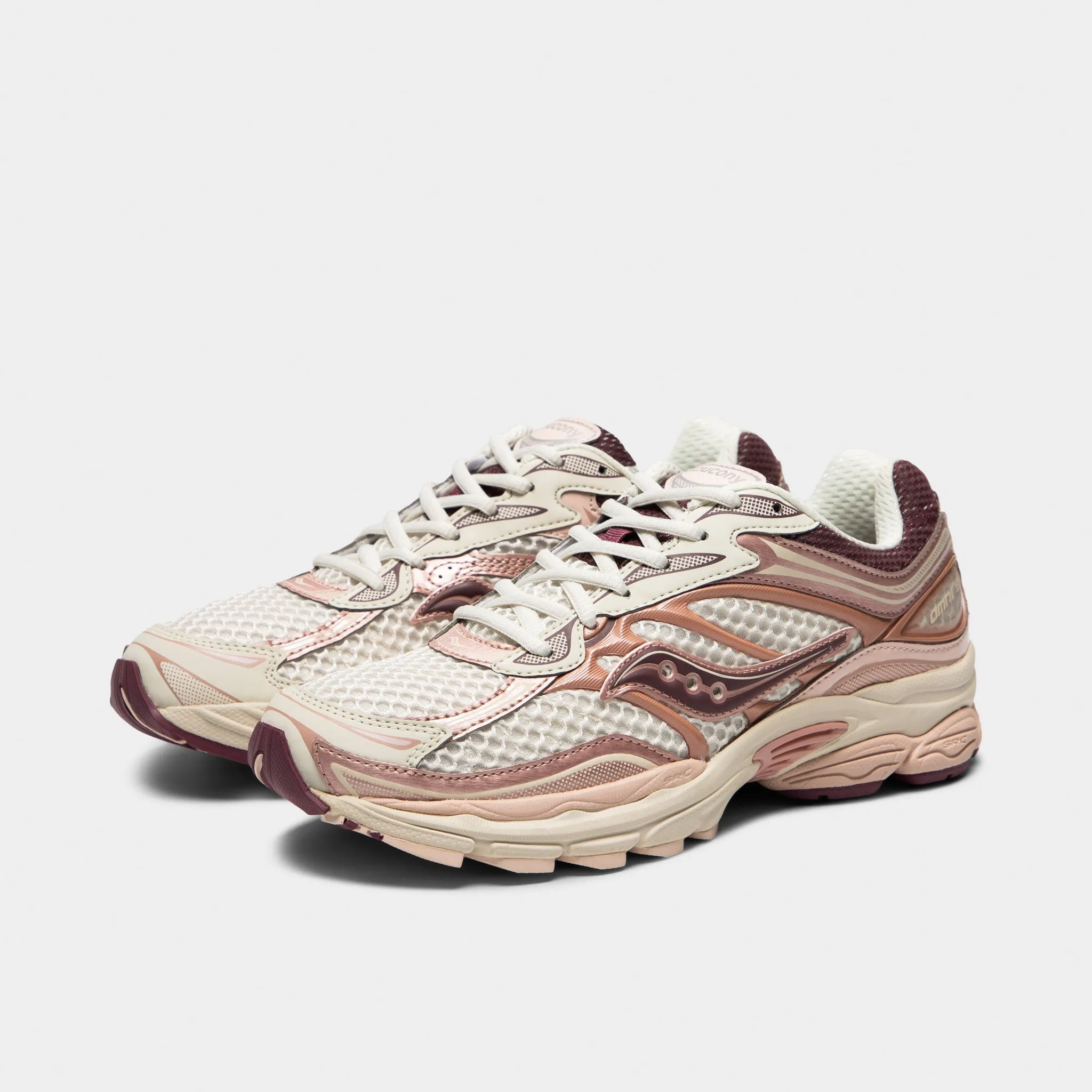 Saucony Women's Progrid Omni 9 Ivory / Peony sold by JD Sports product image thumbnail 2