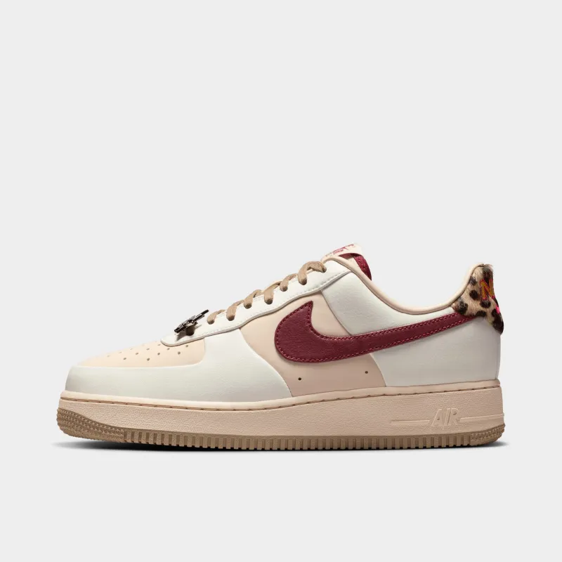 Nike Women's Air Force 1 '07 Pearl White / Team Red - Pearl  White sold by JD Sports