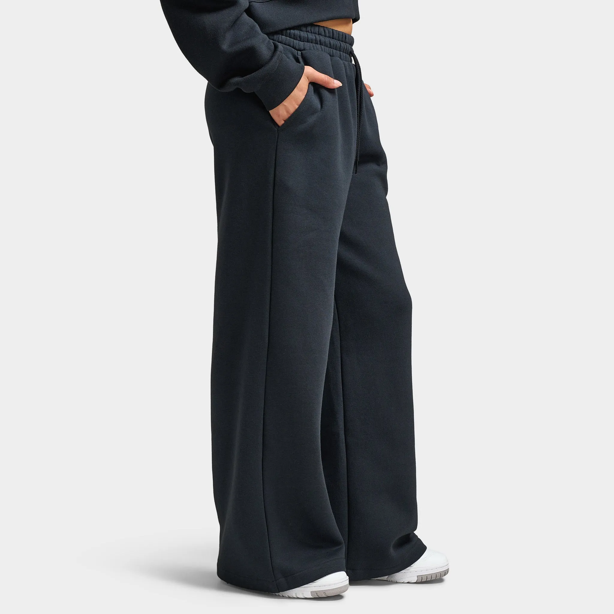 New Balance Women's Athletic Wide Leg Joggers / Black sold by JD Sports product image thumbnail 4