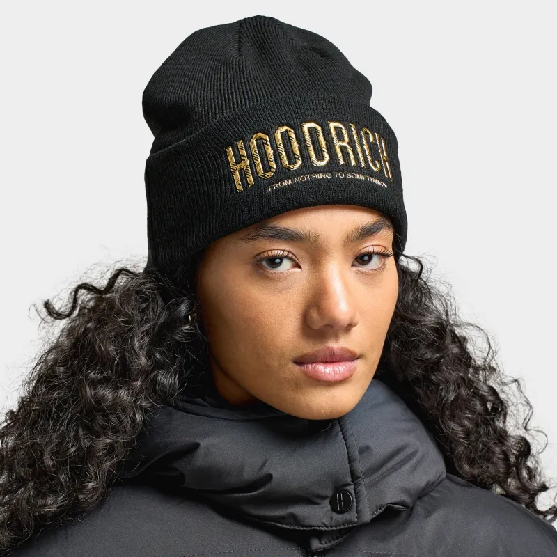 Hoodrich Icarus Beanie Black / Gold sold by JD Sports