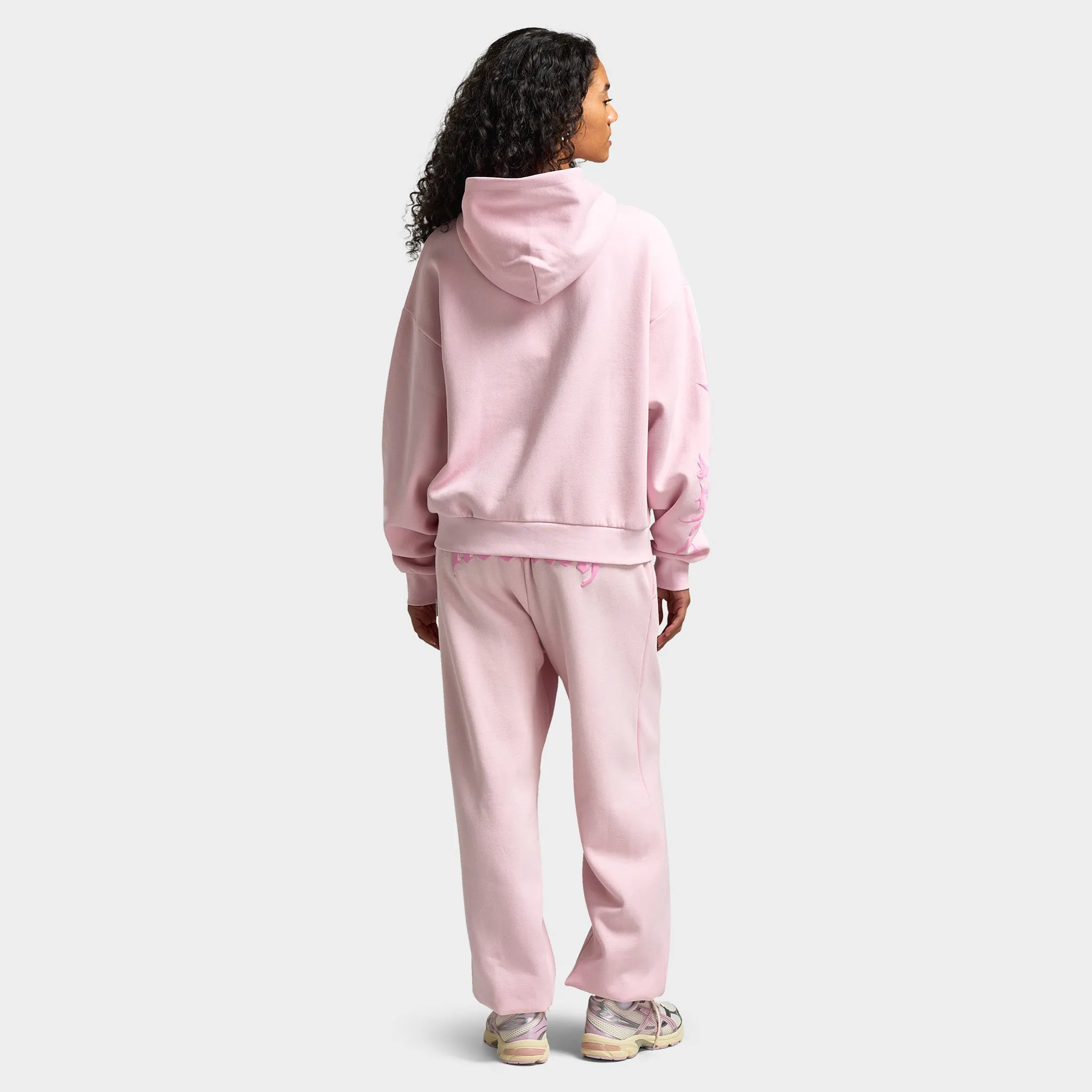 Hoodrich Women's Totem Mid Length Fullzip Hoodie / Pink sold by JD Sports product image thumbnail 5