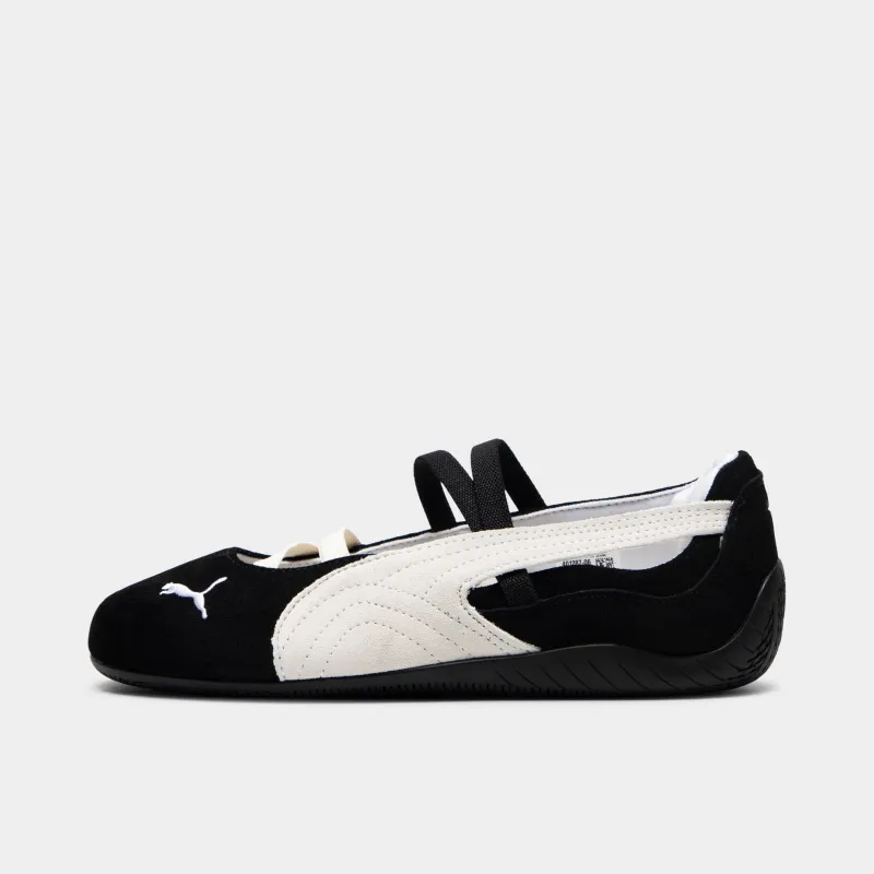 PUMA Women's Speedcat Ballet Black / White sold by JD Sports