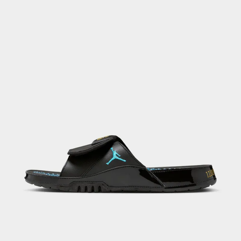 Jordan Hydro Slide Black / Teal sold by JD Sports