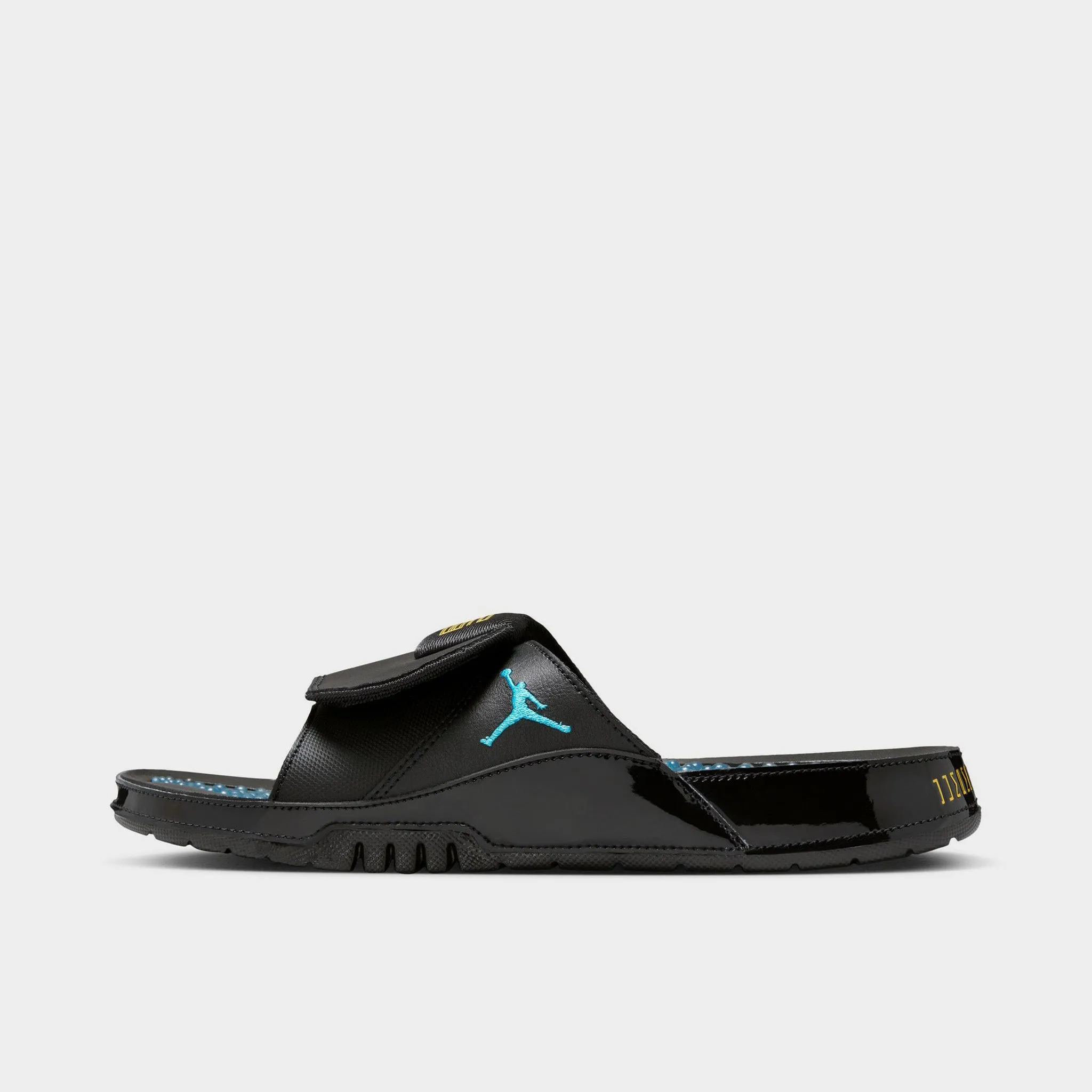 Jordan Hydro Slide Black / Teal sold by JD Sports