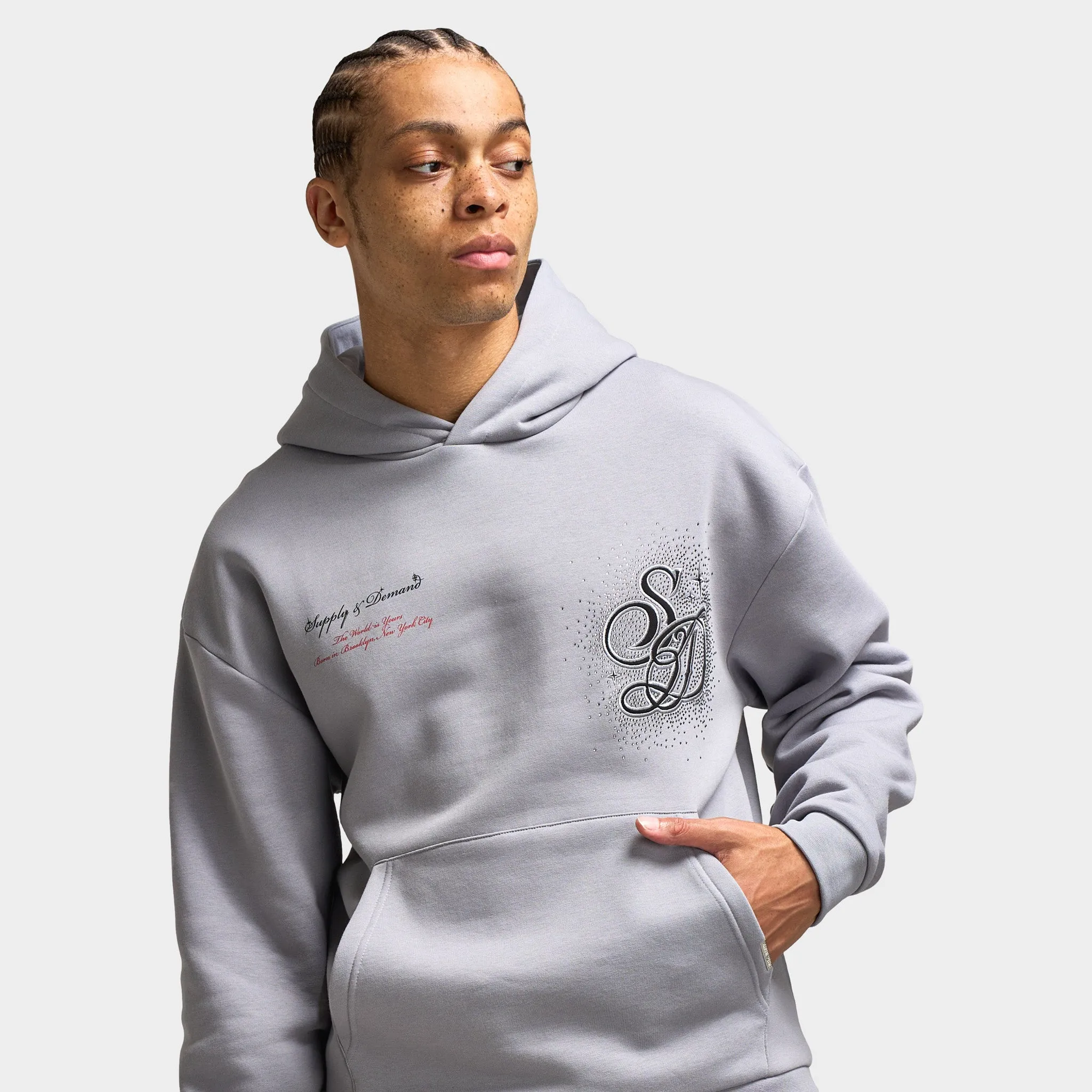 Supply & Demand Klink Hoodie / Weathervane sold by JD Sports product image thumbnail 3