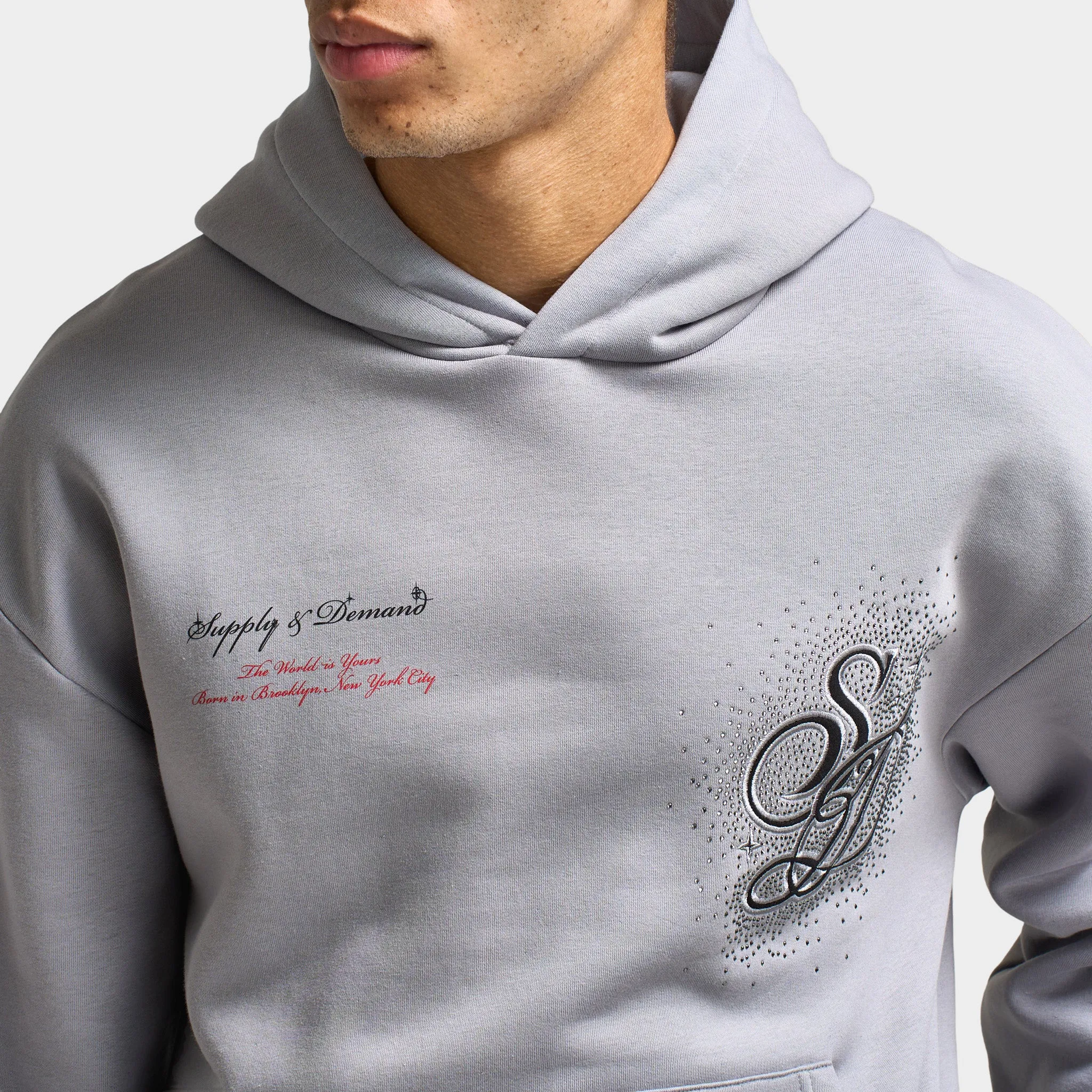 Supply & Demand Klink Hoodie / Weathervane sold by JD Sports product image thumbnail 4