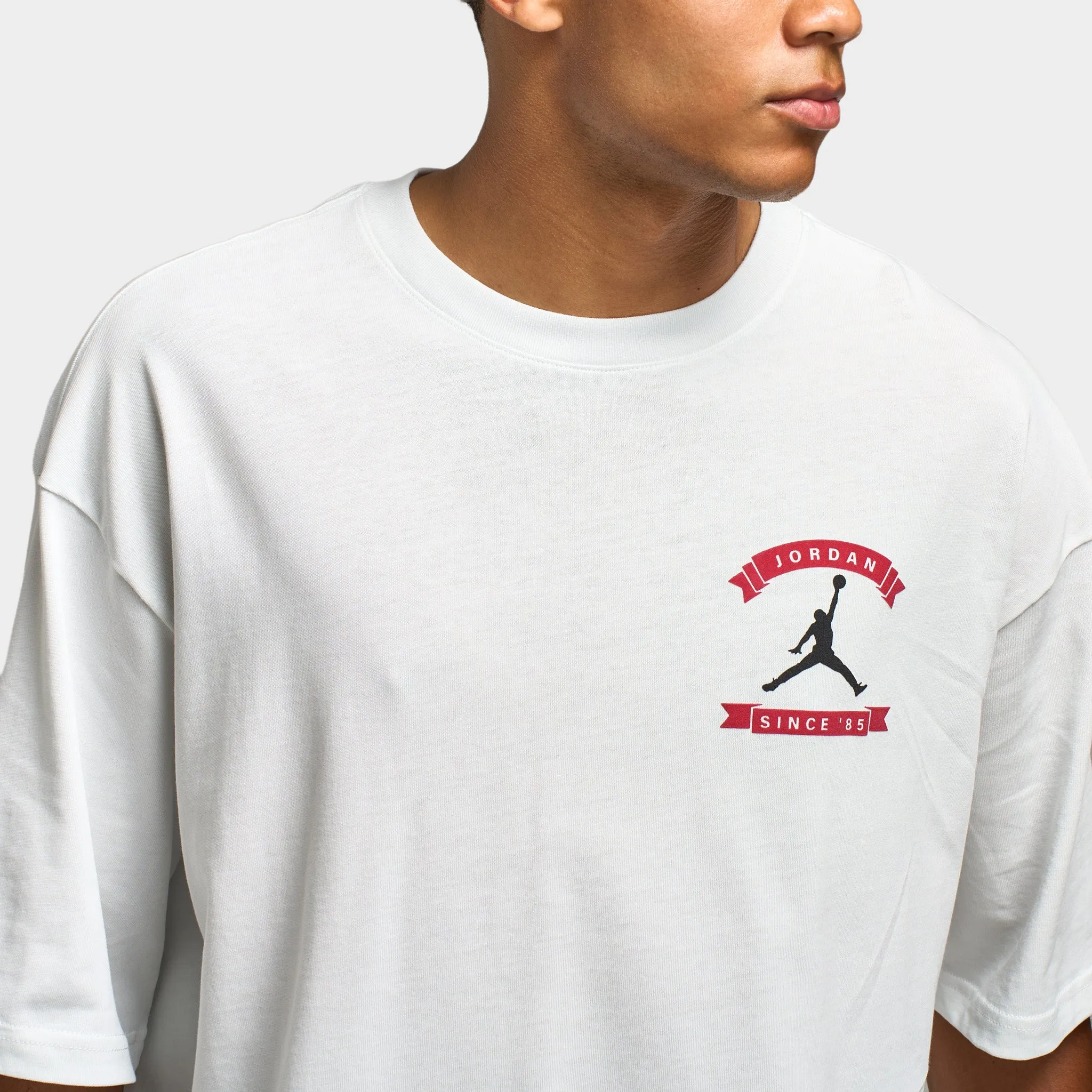 Jordan Men's Reissue Oversized Crew T-shirt / White sold by JD Sports product image thumbnail 2