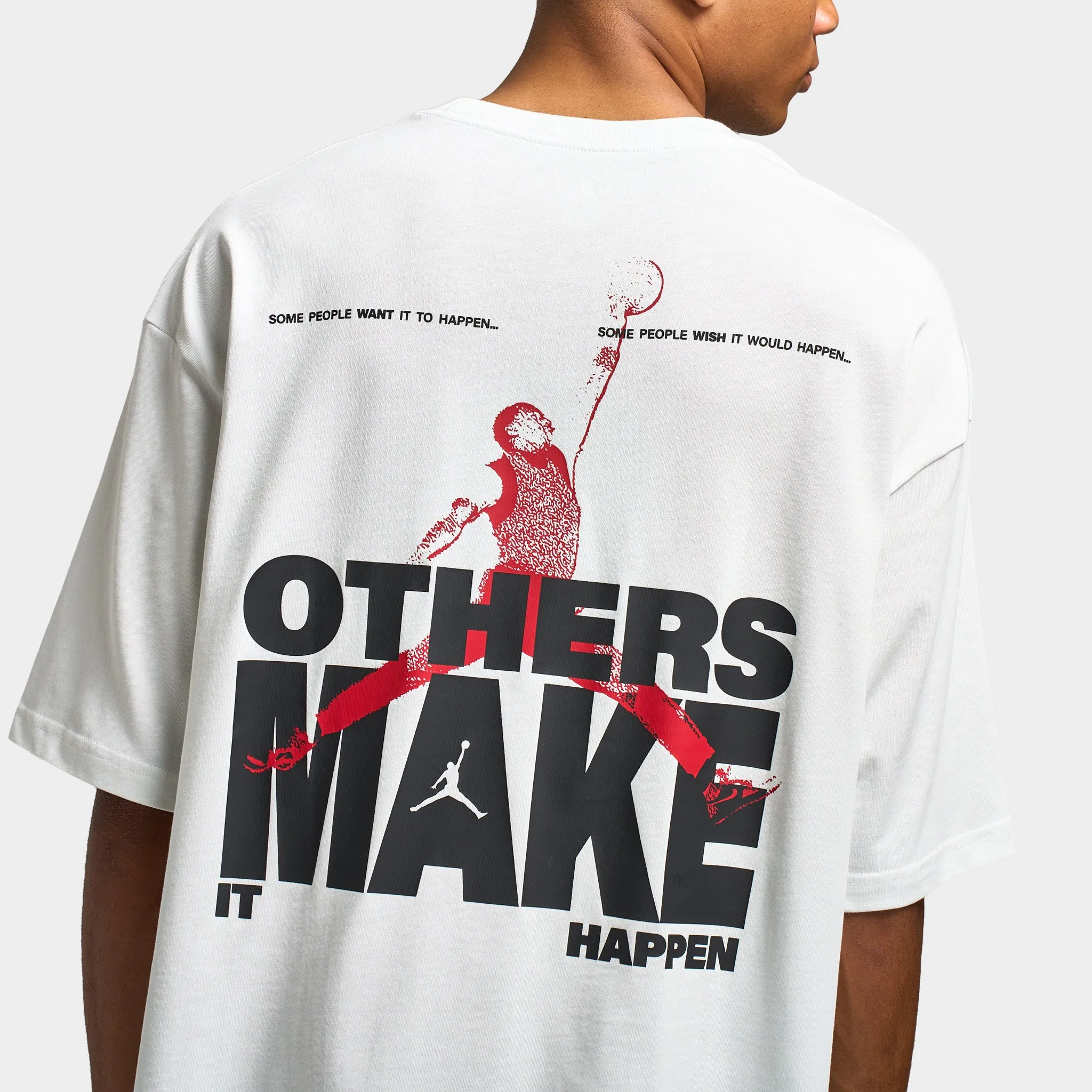 Jordan Men's Reissue Oversized Crew T-shirt / White sold by JD Sports product image thumbnail 3