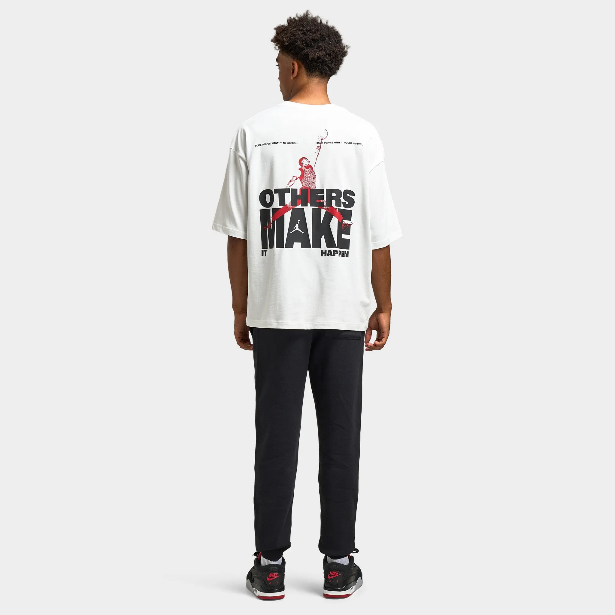 Jordan Men's Reissue Oversized Crew T-shirt / White sold by JD Sports product image thumbnail 4