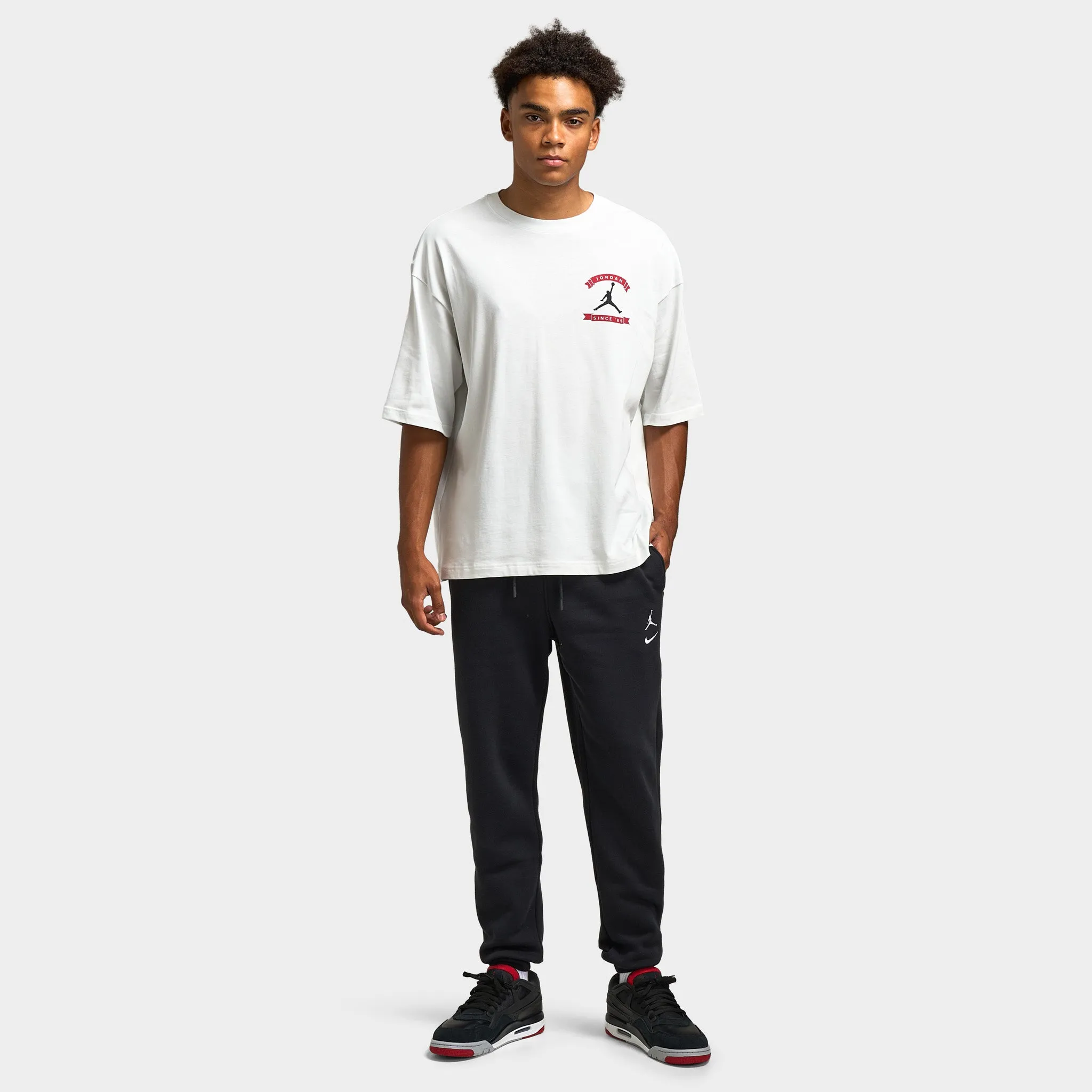 Jordan Men's Reissue Oversized Crew T-shirt / White sold by JD Sports product image thumbnail 5
