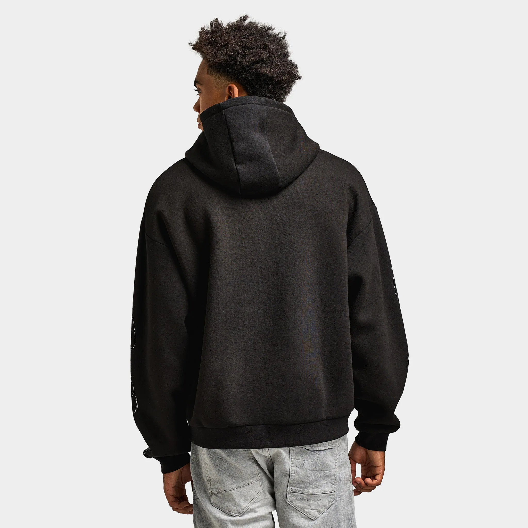 Supply & Demand Dust 1/4 Zip Hoodie / Black sold by JD Sports product image thumbnail 2