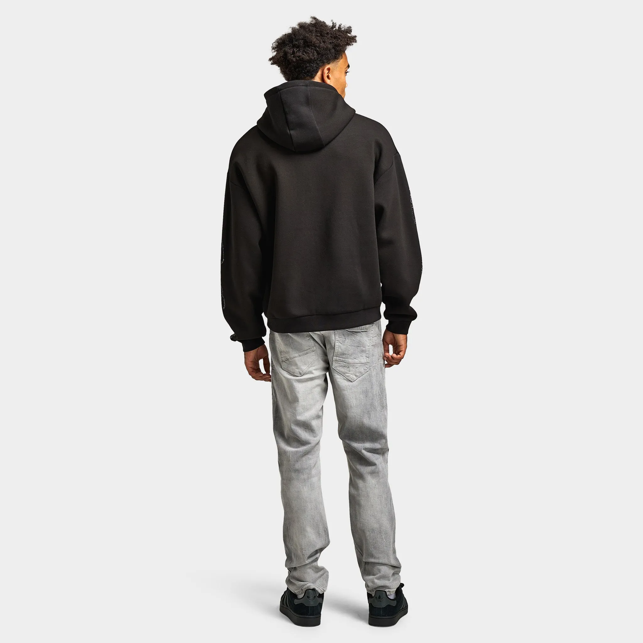 Supply & Demand Dust 1/4 Zip Hoodie / Black sold by JD Sports product image thumbnail 5